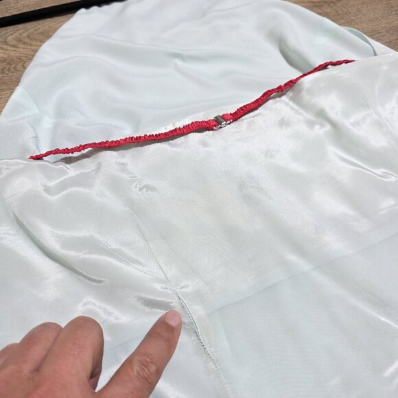 MUMA WORLD 100%SILK MUREX MIST VEGA SILK DRESS SIZE M MSRP $575 - Picture 9 of 14